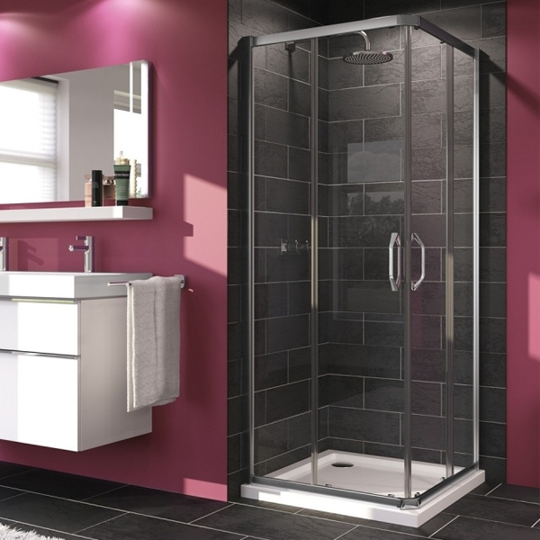 Mikromont - HUPPE Tuš kabina X1, kvadratna, 80x80 Anti-plaque