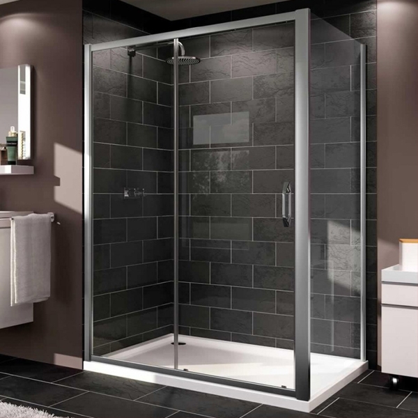 Mikromont - HUPPE Tuš vrata X1, 100, Anti-plaque