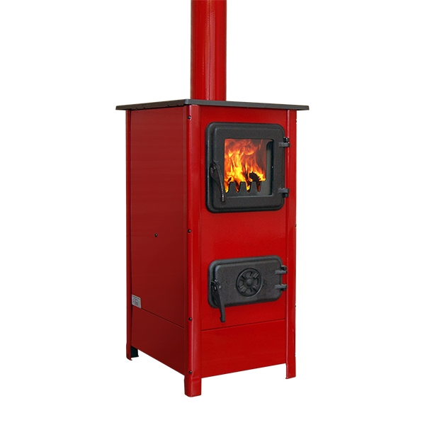 Mikromont - MBS Peć HERA 7kW, crvena